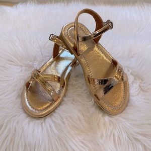 New Gold/ Rose Gold Sandals